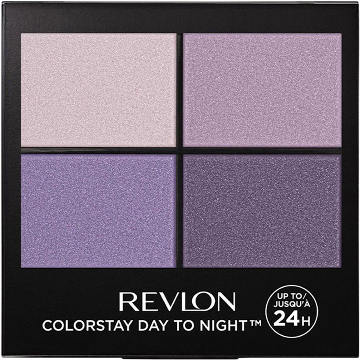 Lila Lidschatten-Quad Farbpalette