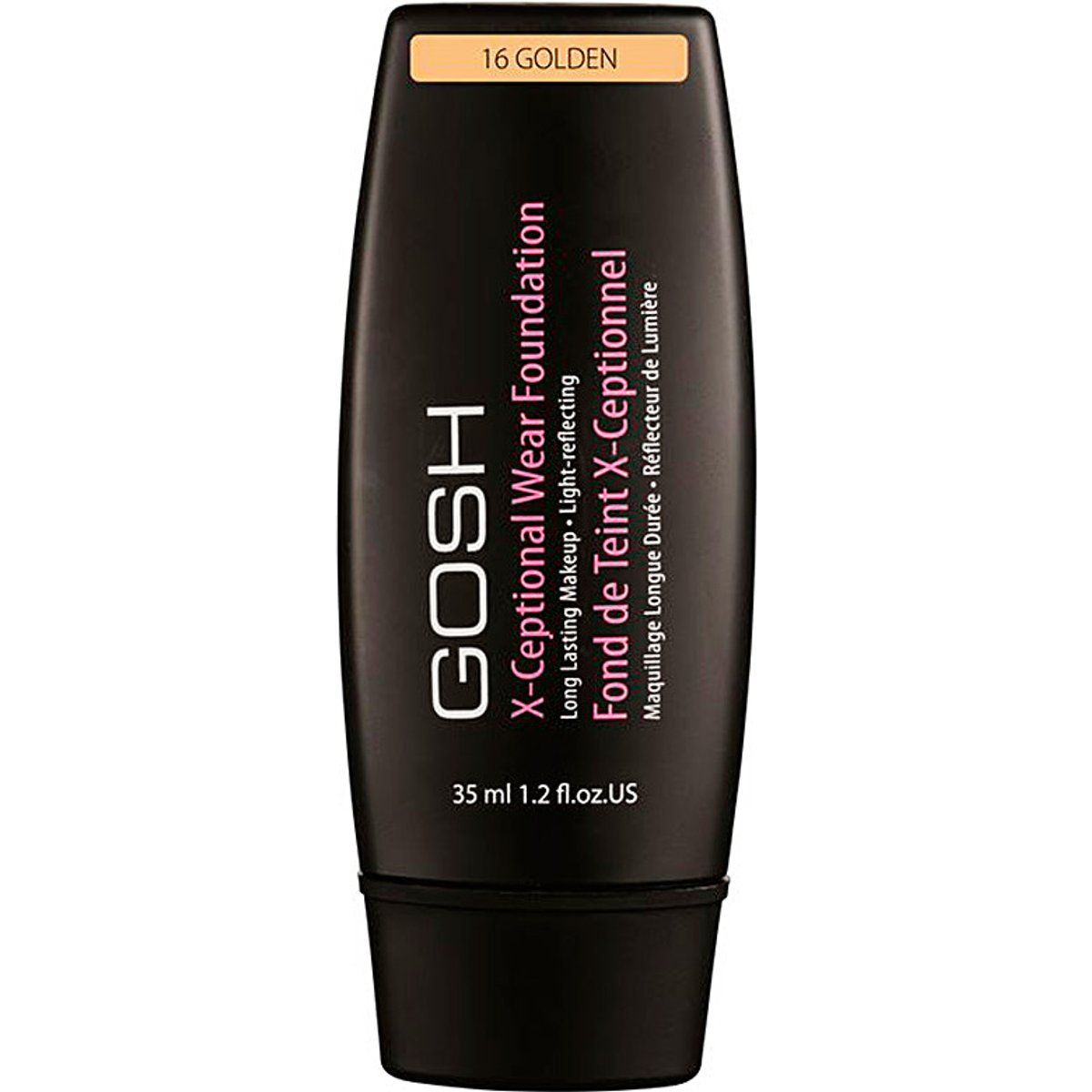 Langanhaltendes goldenes Foundation Make-up