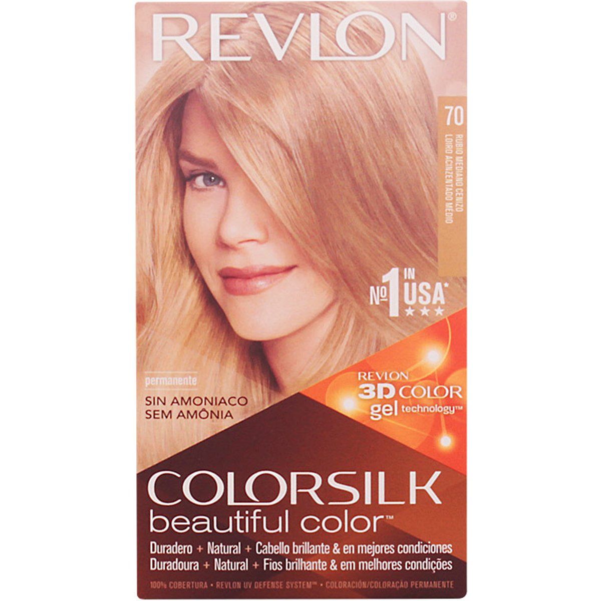 Revlon Colorsilk Mittel Aschblond Haarfärbemittel
