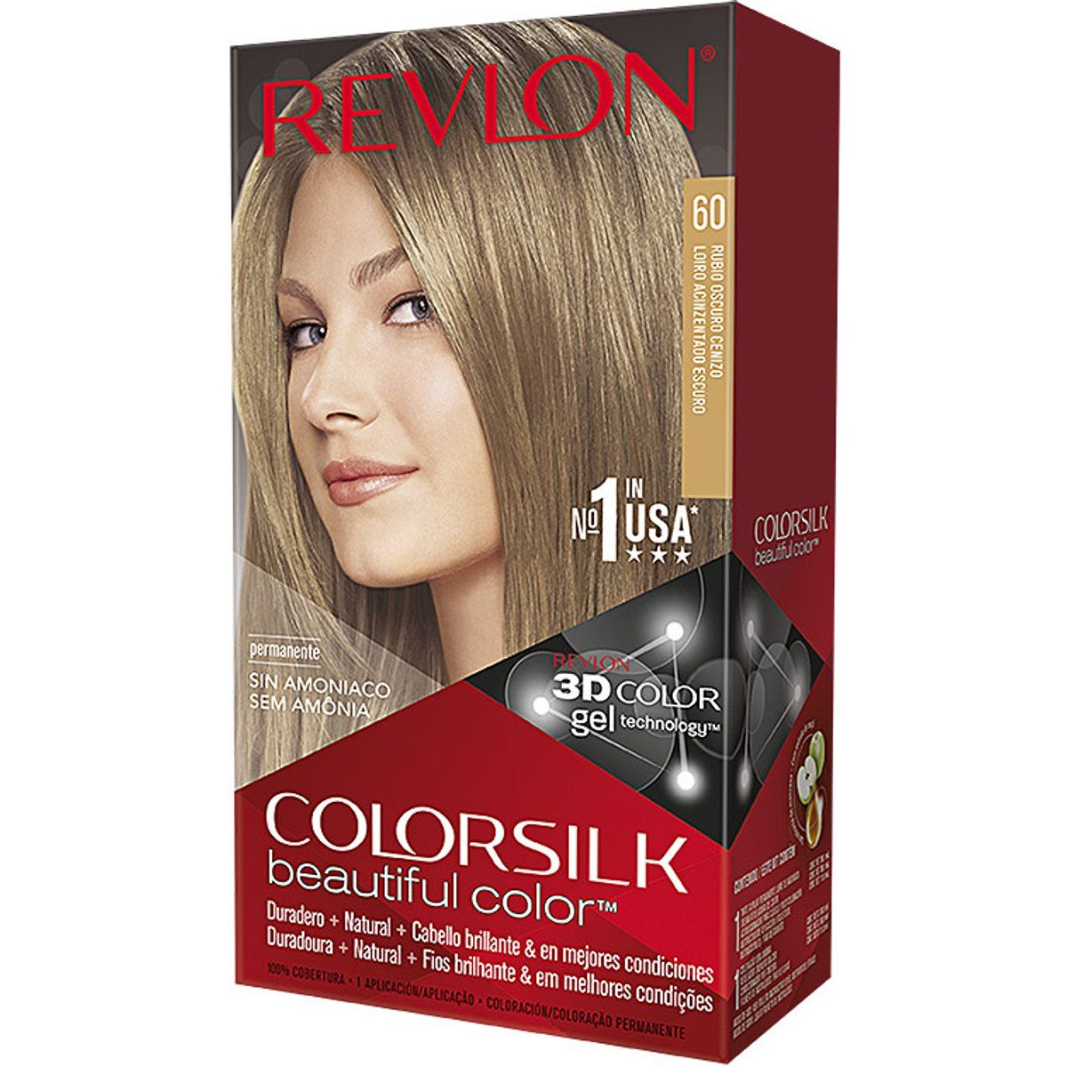 Aschblond Haarfarben-Set