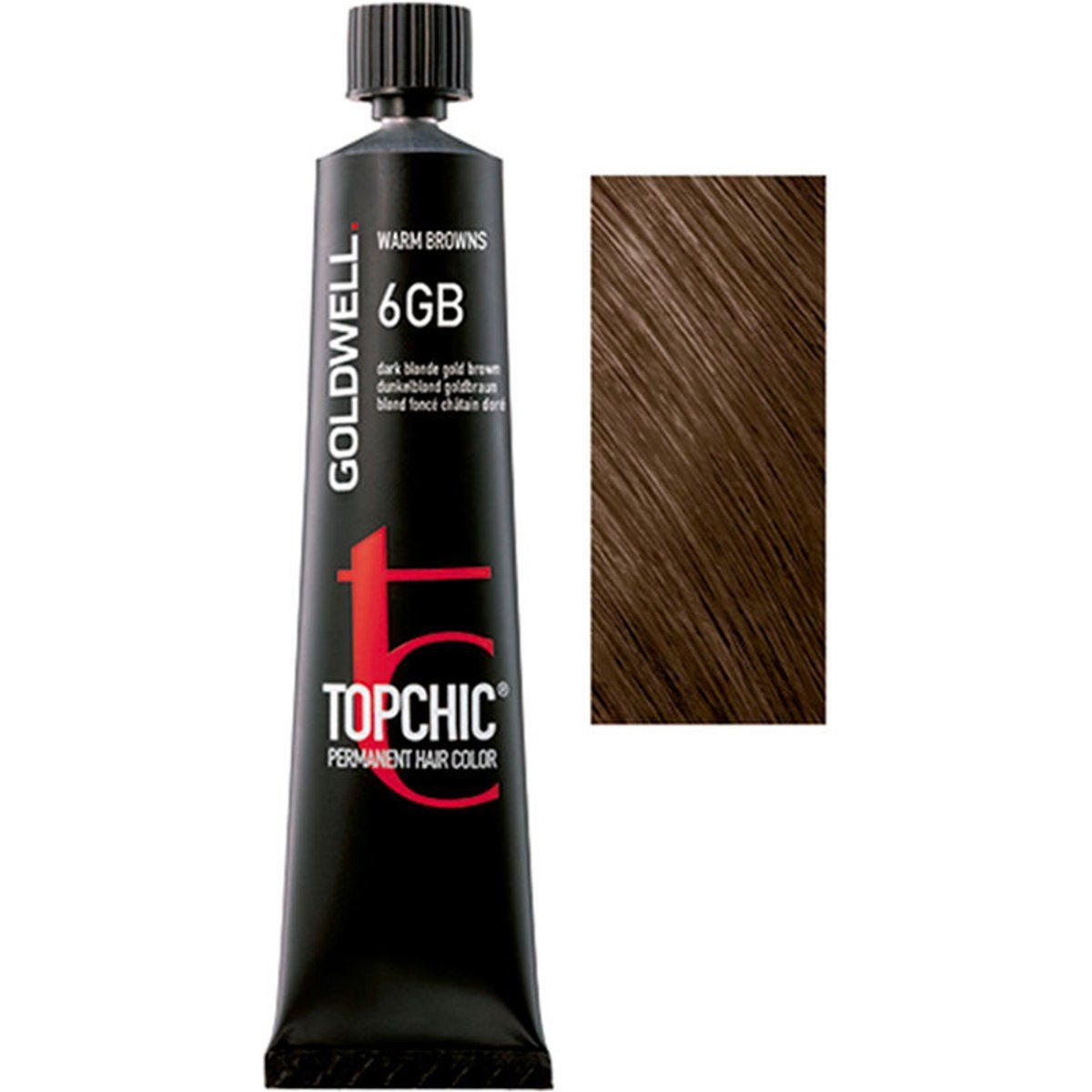 Permanente Dunkelblonde Haarfarbe