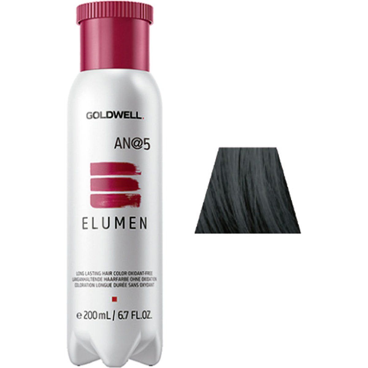 Elumen Long Lasting Hair Color Oxidant Free #an@5 200 ml