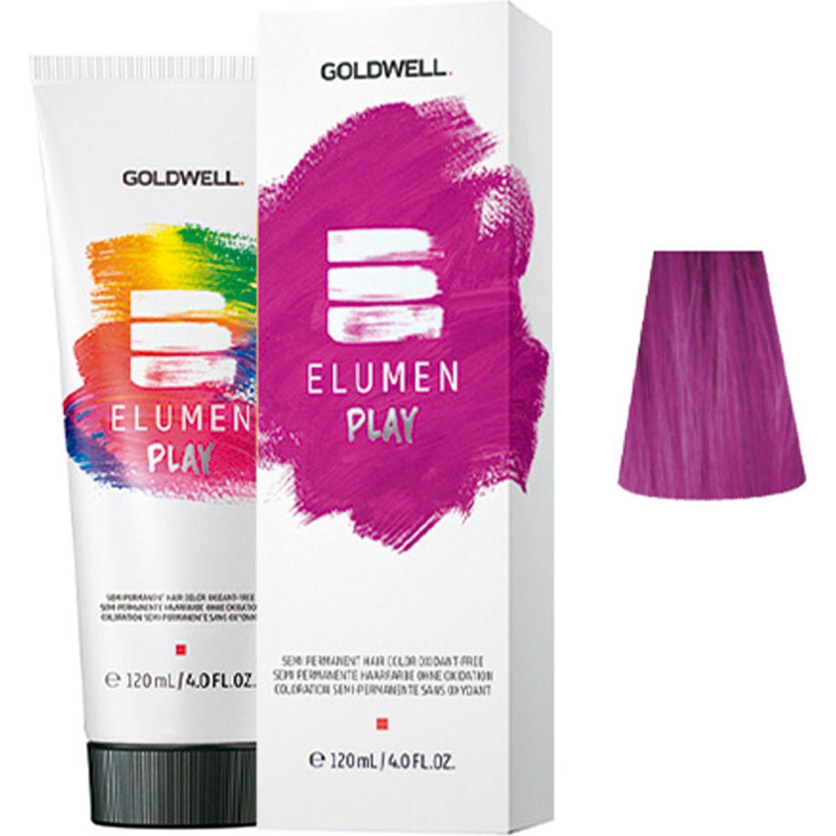 Semi-permanente Haarfarbe ohne Oxidationsmittel