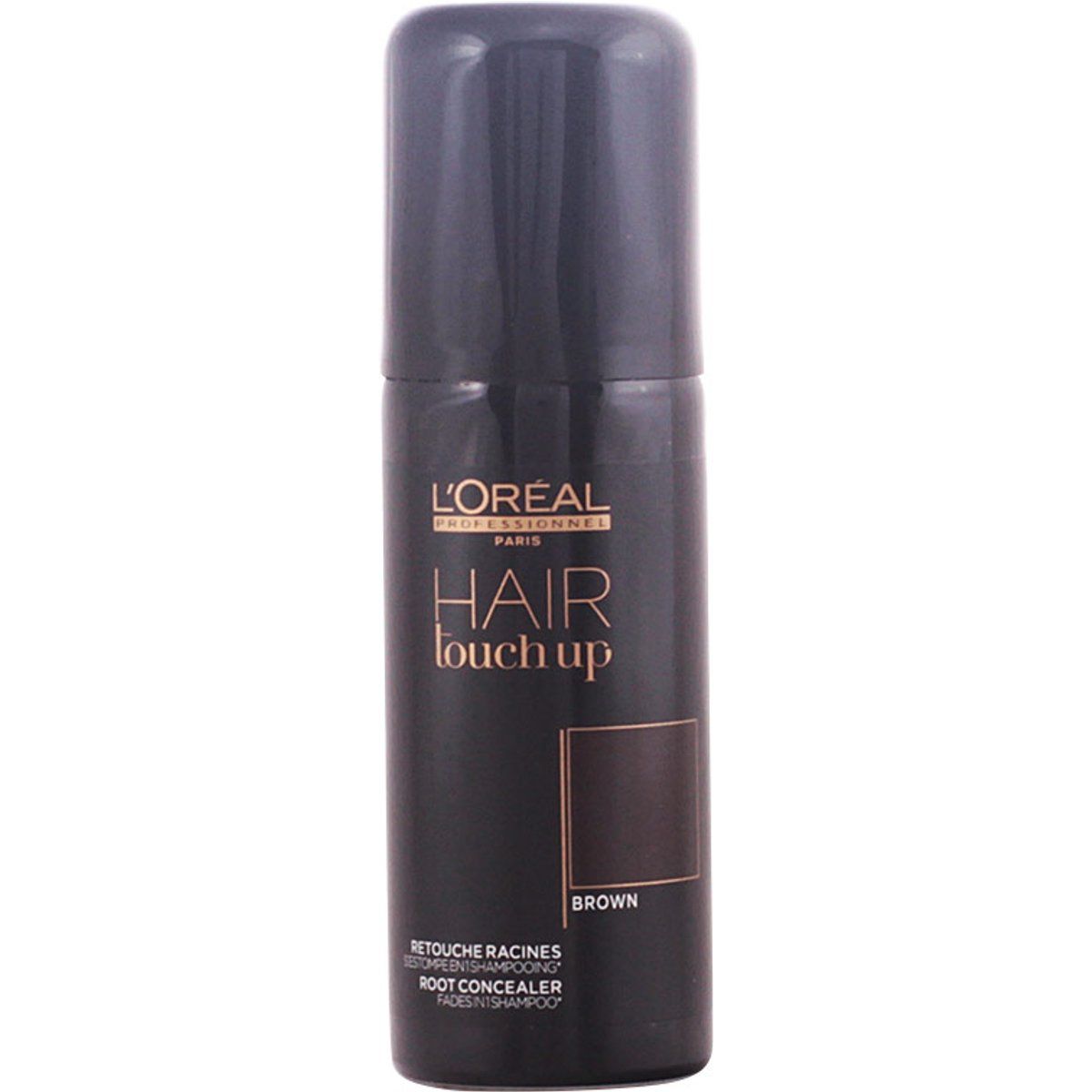 Haaransatz-Kaschierspray Braun