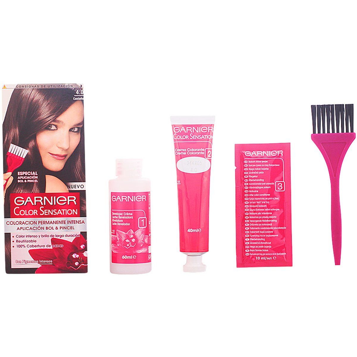 Permanentes Haarfarben-Set