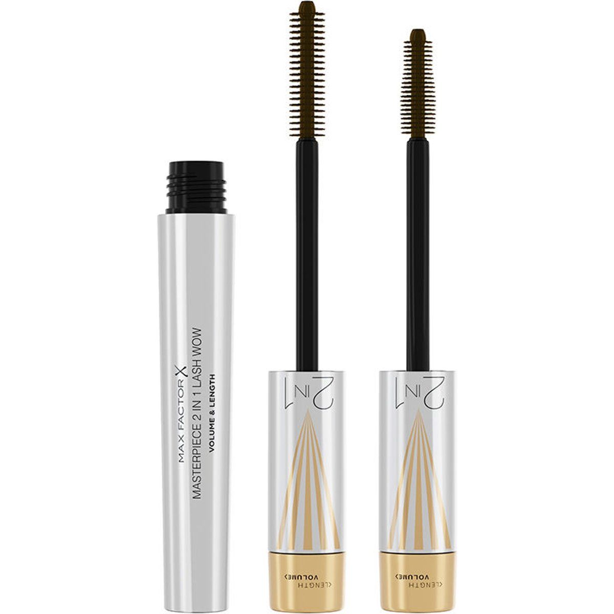 2-in-1 Volumen- und Längen-Mascara