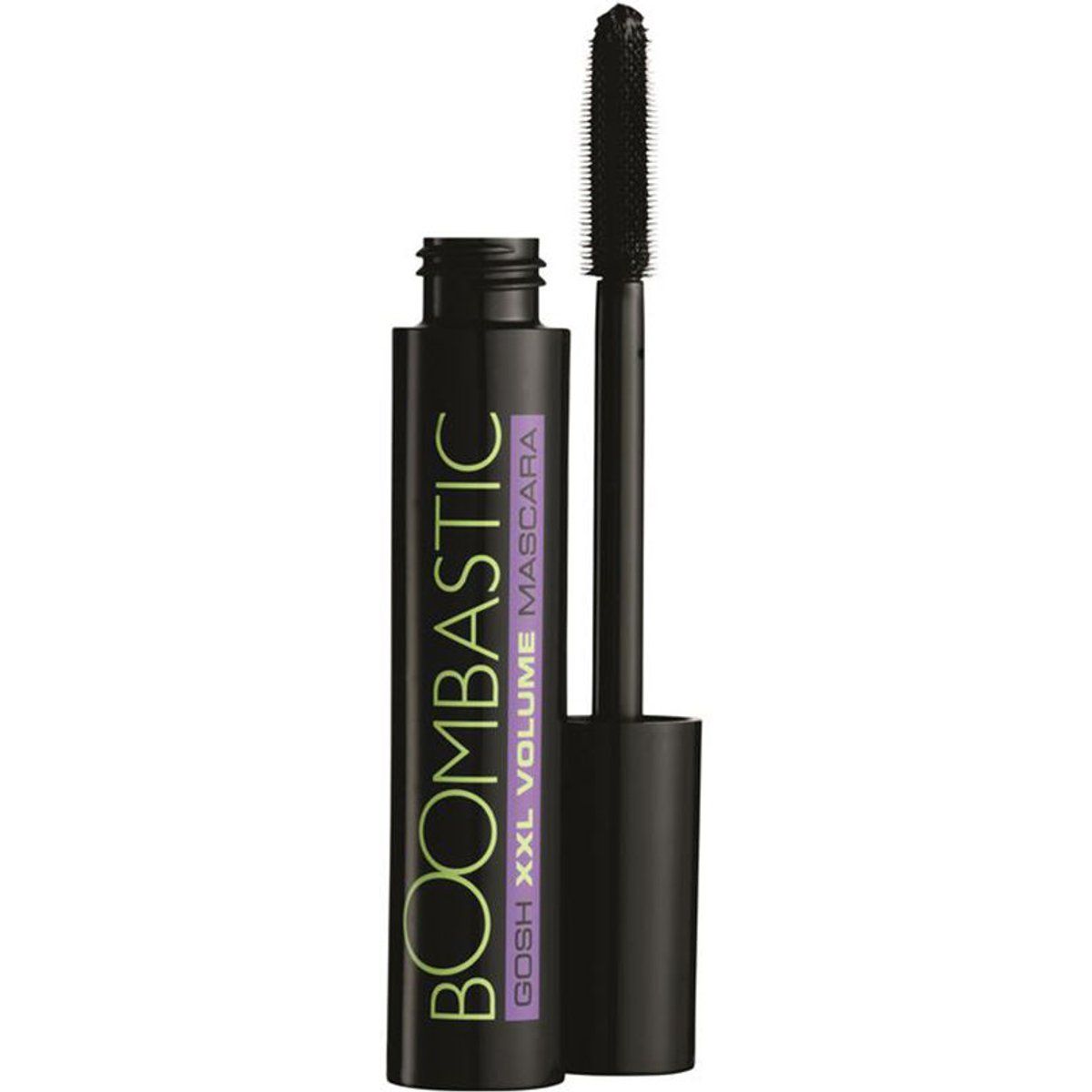 Volumenaufbauende schwarze Mascara