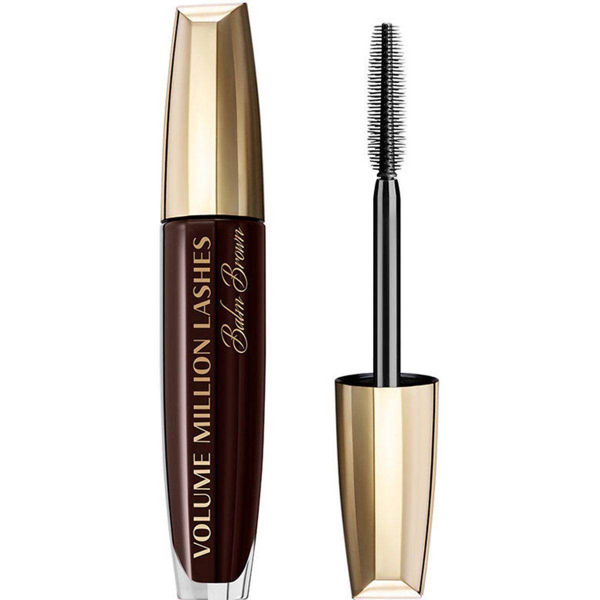 Volumensteigernde Braune Wimpernbalsam Mascara