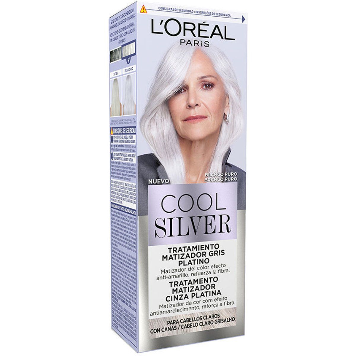 Cool Silver Haar Tönung