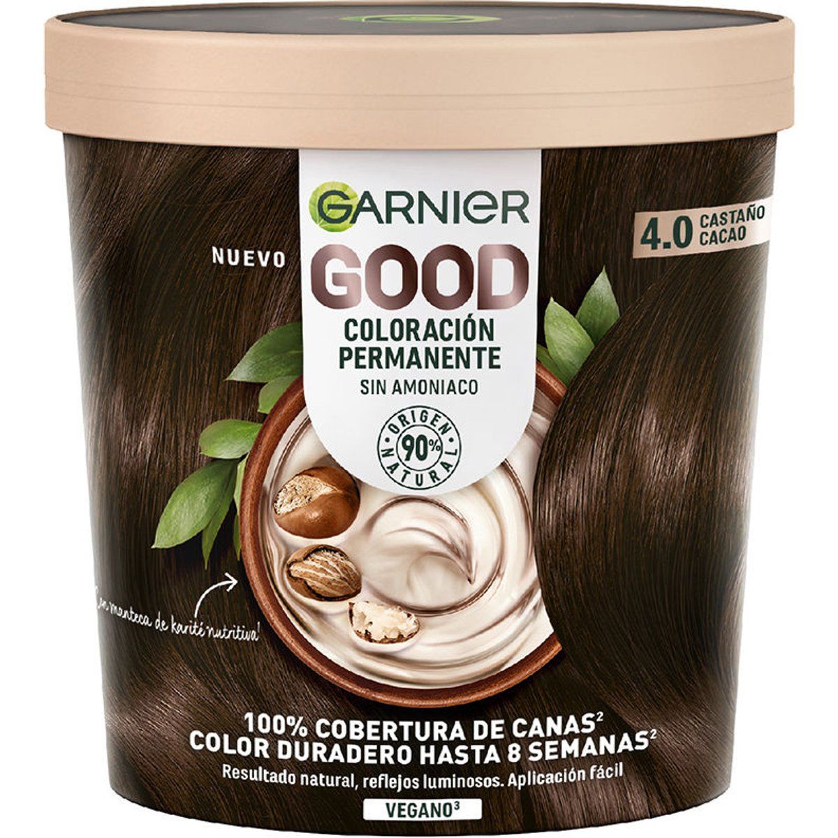 Good Permanente Farbe #4.0 Kakaobraun 217 ml