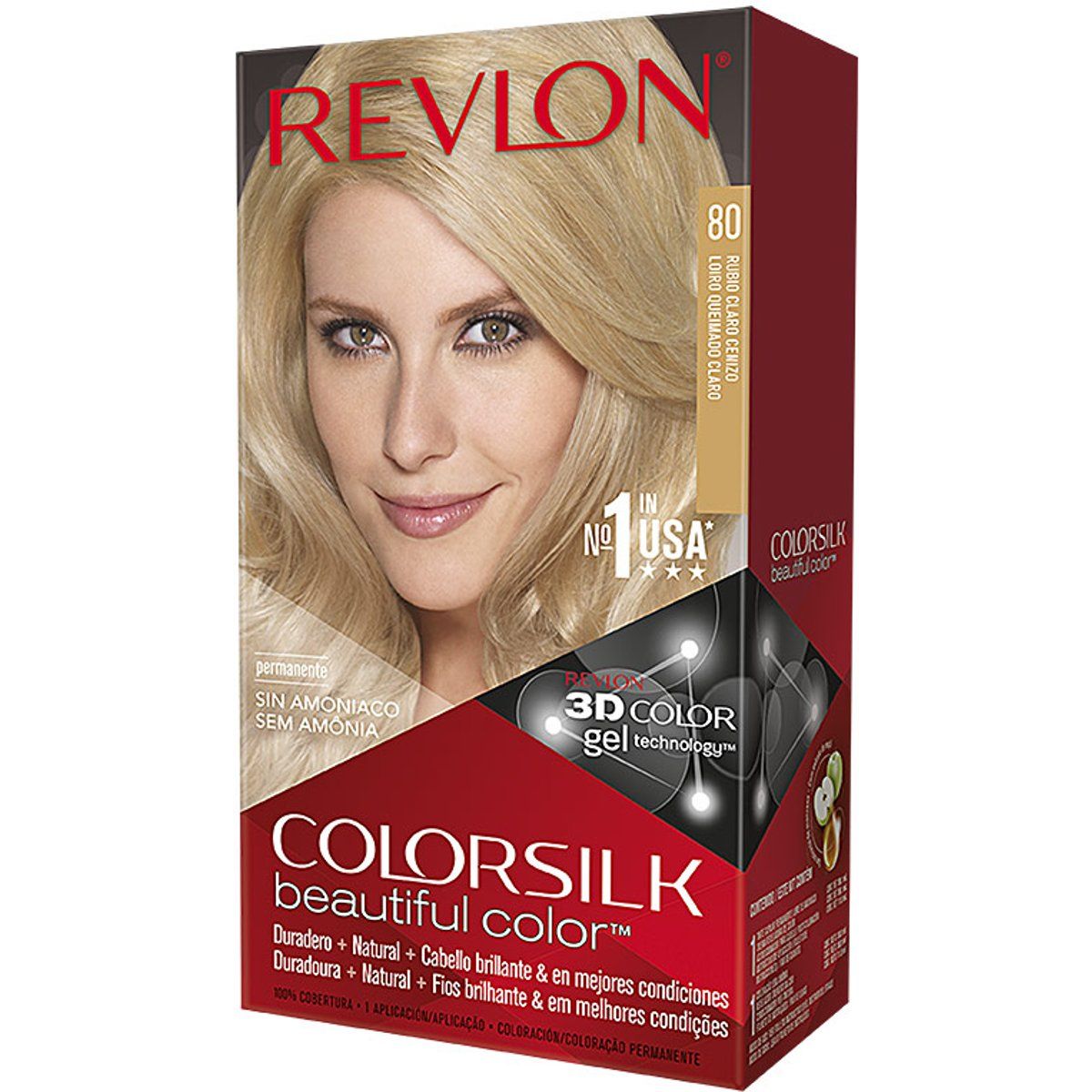 Hell Aschblond Haarfarbe