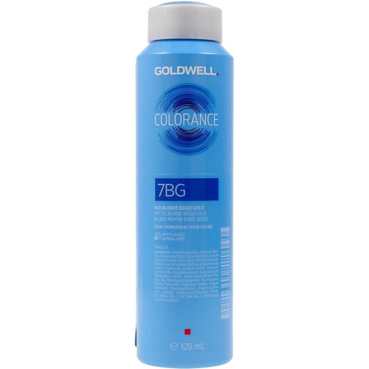 Demi-permanente Haarfarbe 7BG
