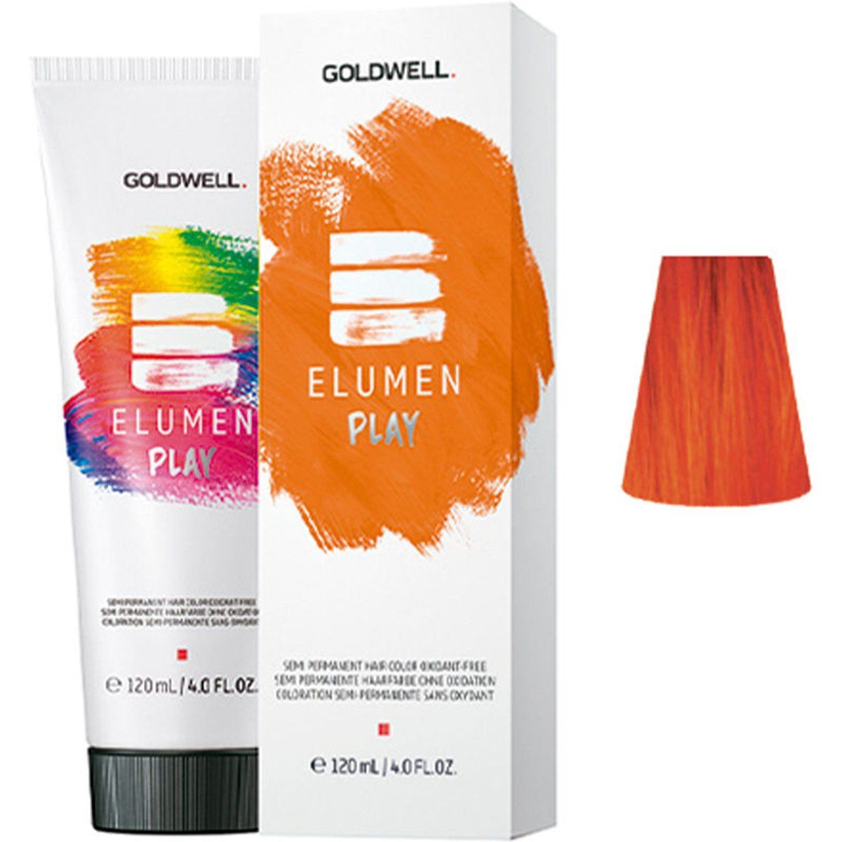 Semi-permanente Haarfarbe ohne Oxidantien