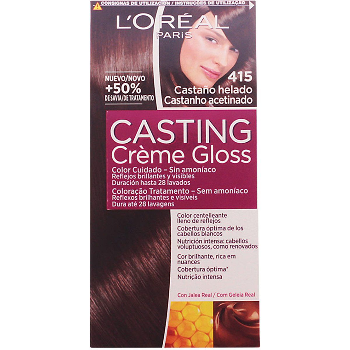 Casting Crème Gloss Acetiniertes Kastanienbraun