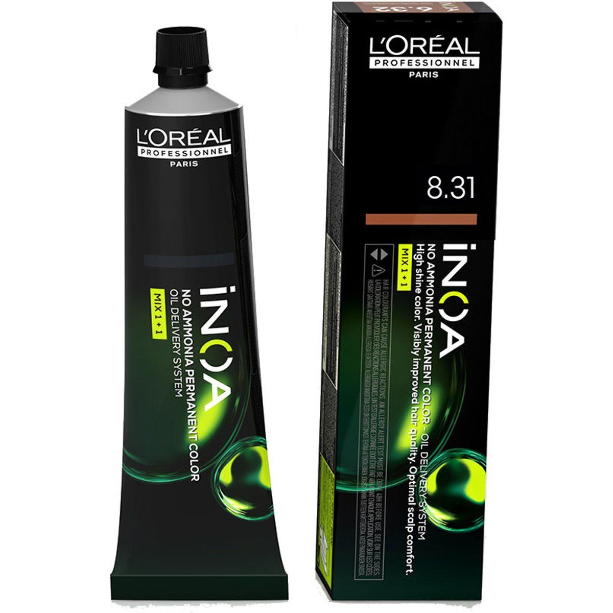 Inoa Ohne Ammoniak Permanente Farbe #8.31 60 gr