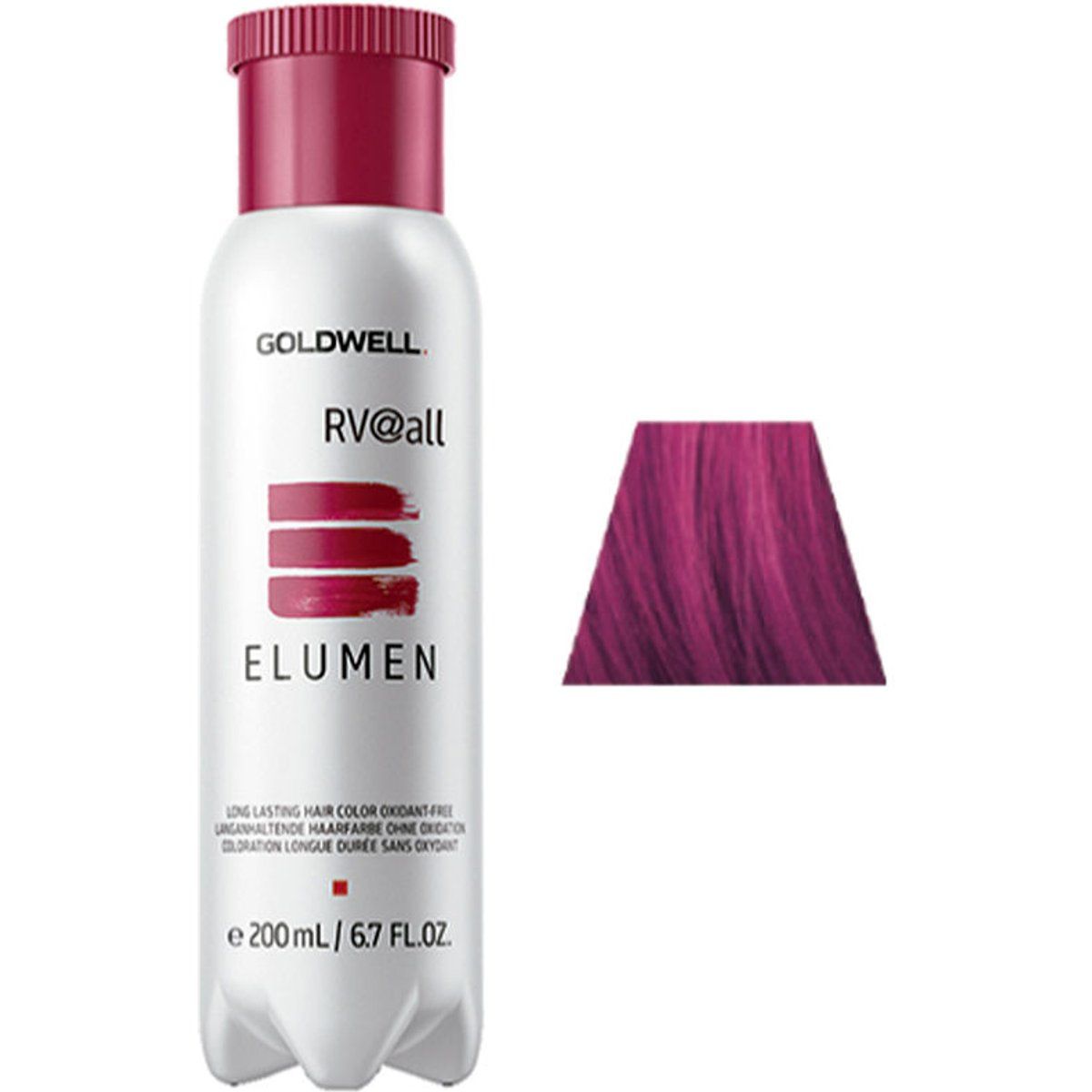 Elumen Long Lasting Hair Color Oxidant Free #rv@all 200 ml