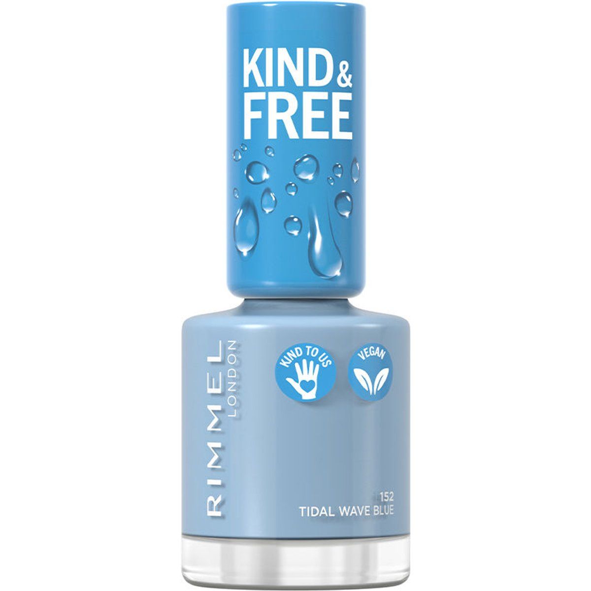 Kind & Free Tidal Wave Blue Nagellack