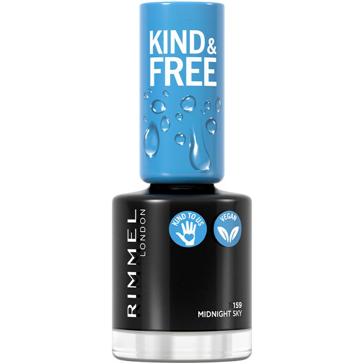 Veganer Nagellack Mitternachtshimmel