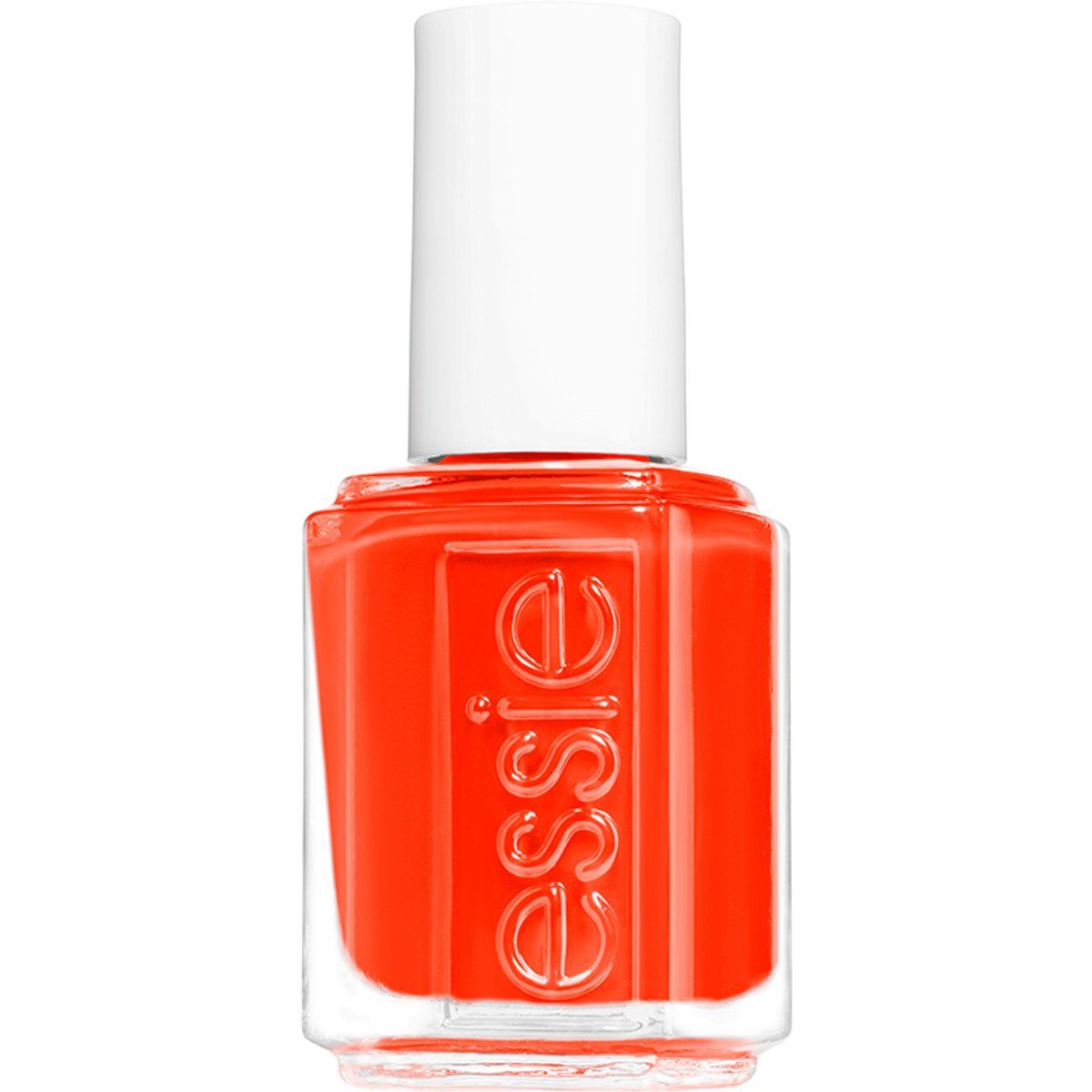 Leuchtend oranger Nagellack