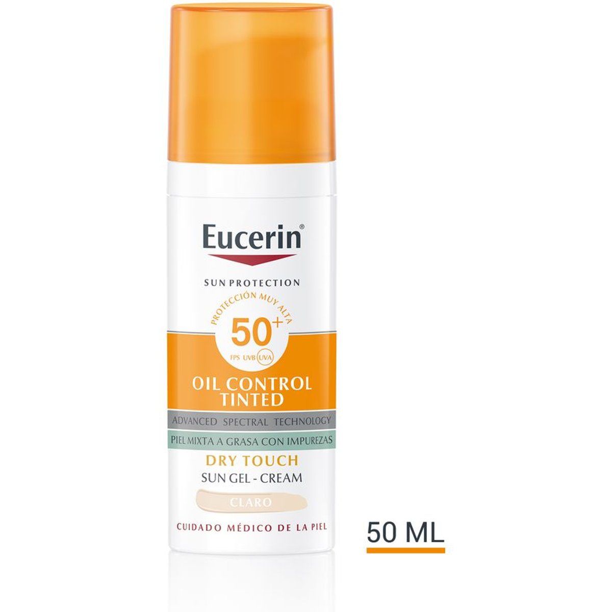 Getönte Sonnencreme-Gel für ölige Haut