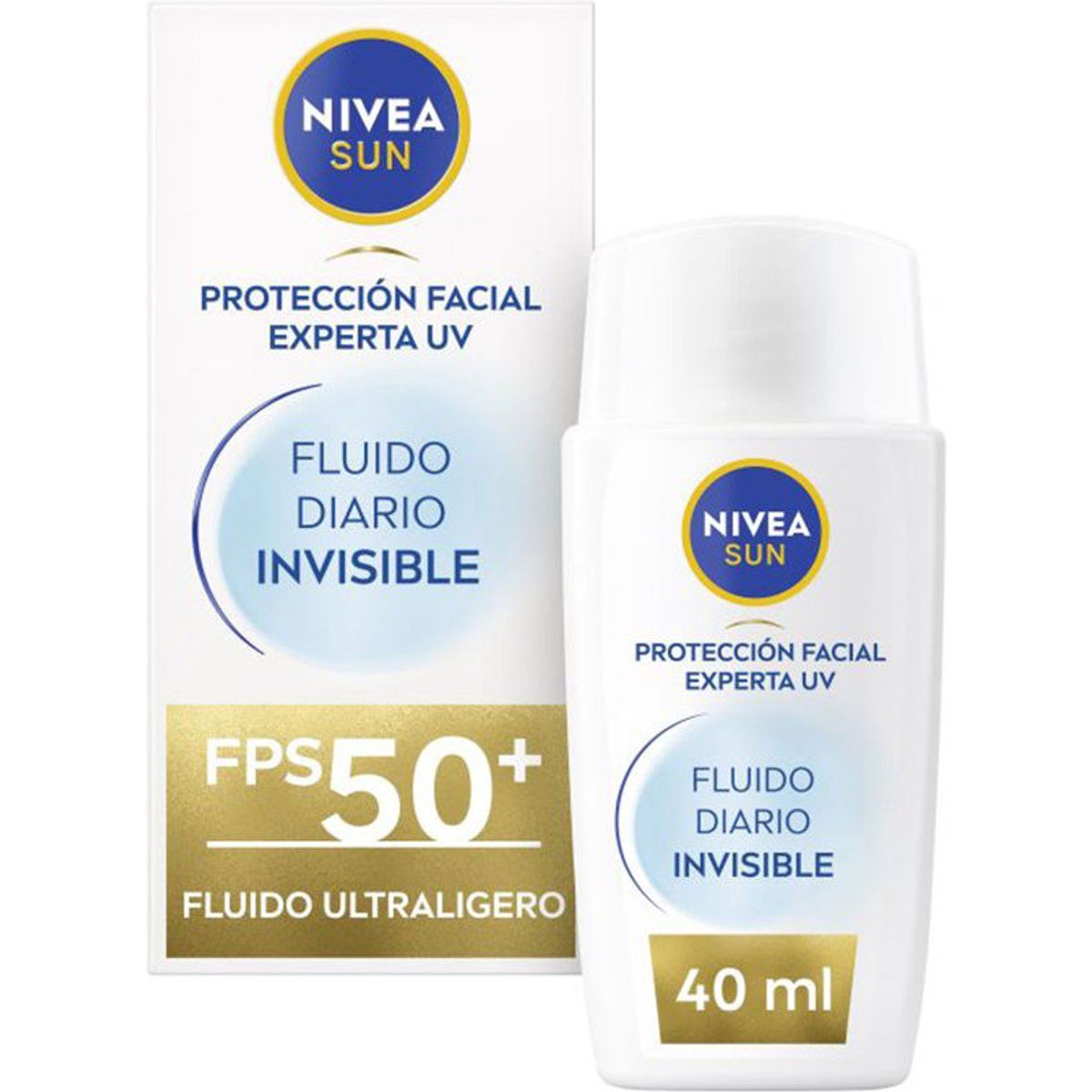 Unsichtbare tägliche Gesichts Sonnencreme SPF50