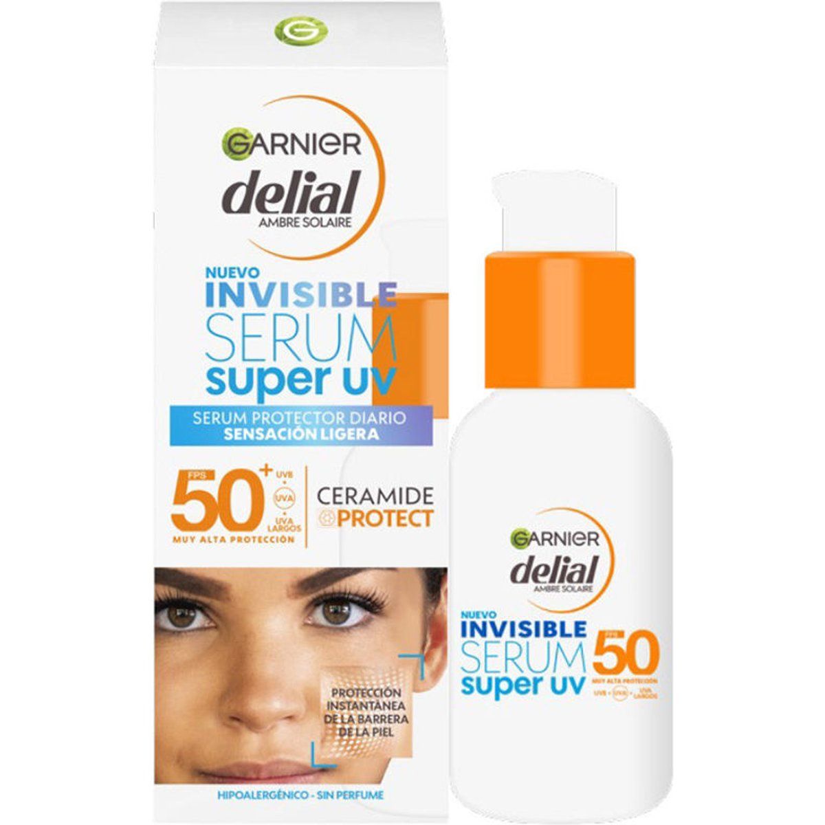 Unsichtbares Serum Super UV SPF50