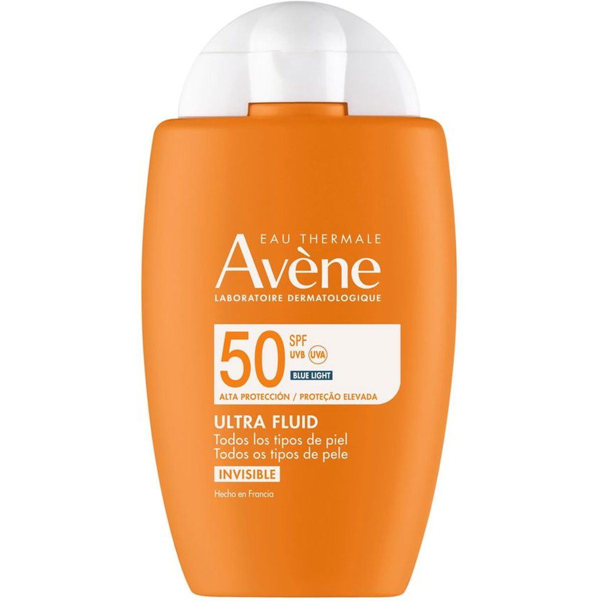 Unsichtbares Sonnenschutz-Gesichtsfluid SPF50