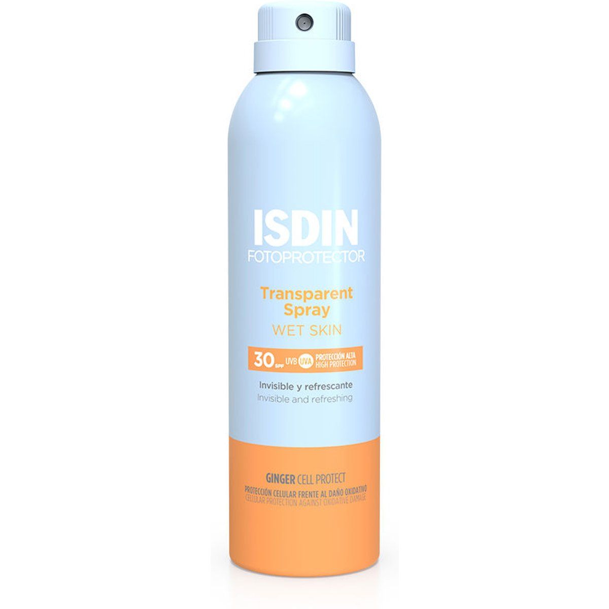 Transparentes Spray Sonnenschutzmittel SPF30