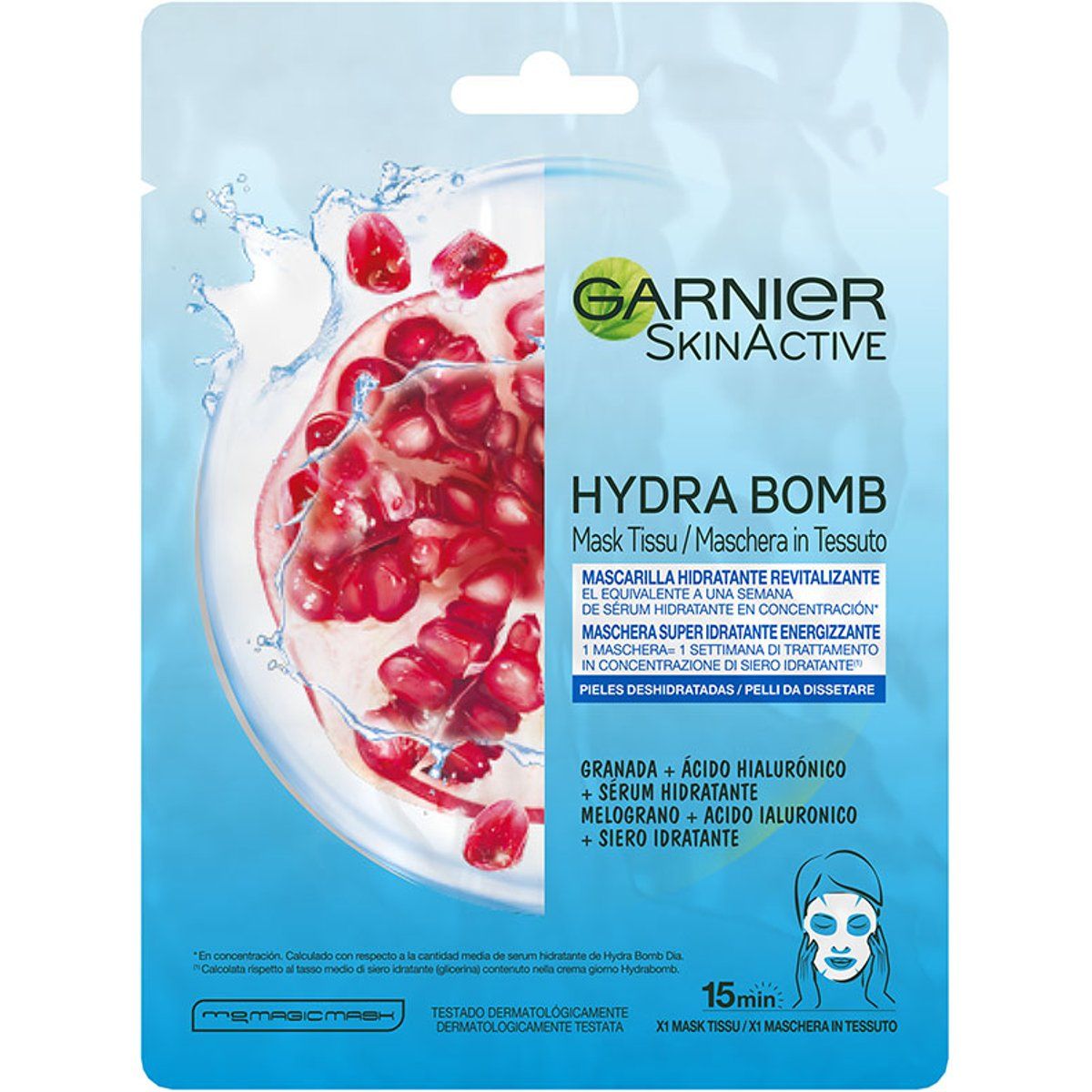Hydra Bomb Tuch Gesichtsmaske
