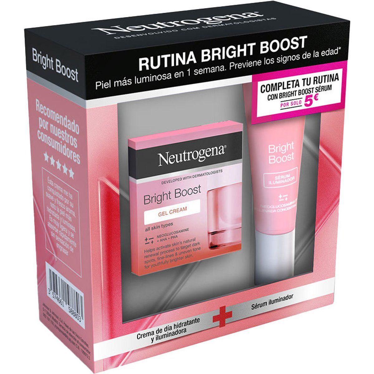 Bright Boost Gel Creme Serum Set