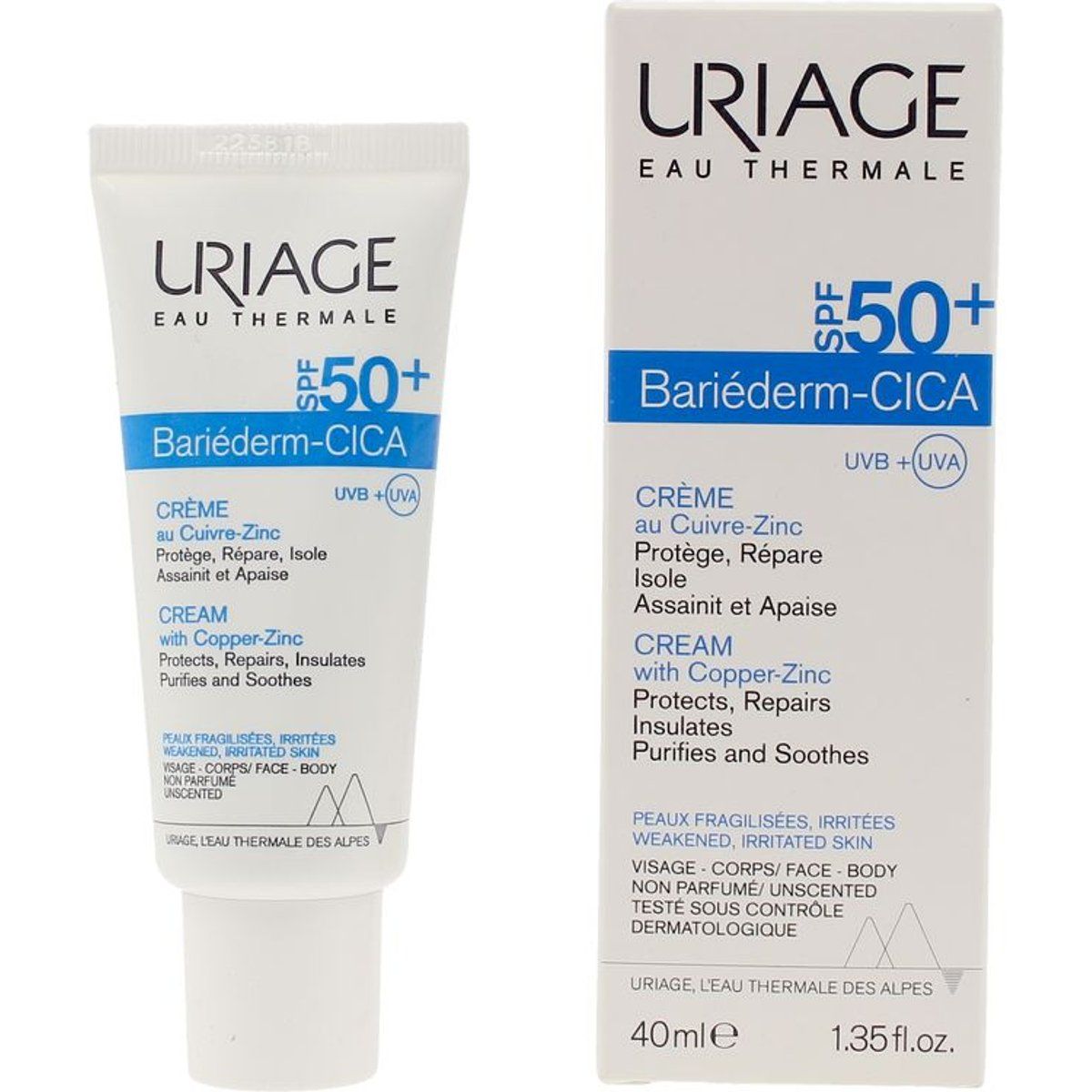 Bariéderm Cica Crema Spf50+ 40 ml