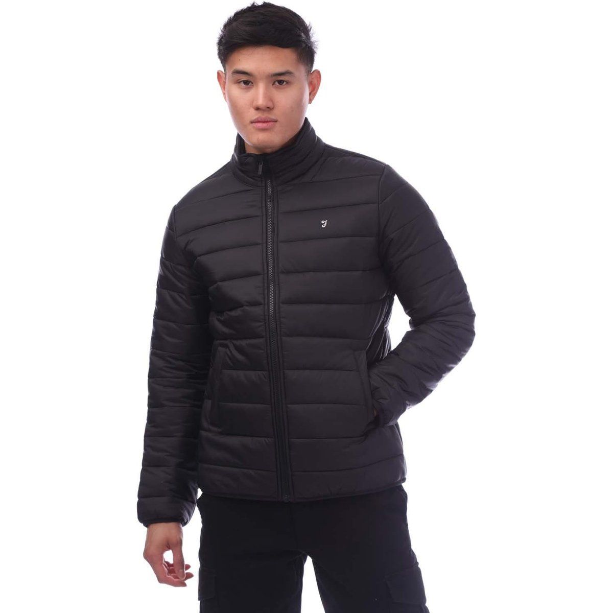 Leichte Herren Steppjacke mit Wattierung
