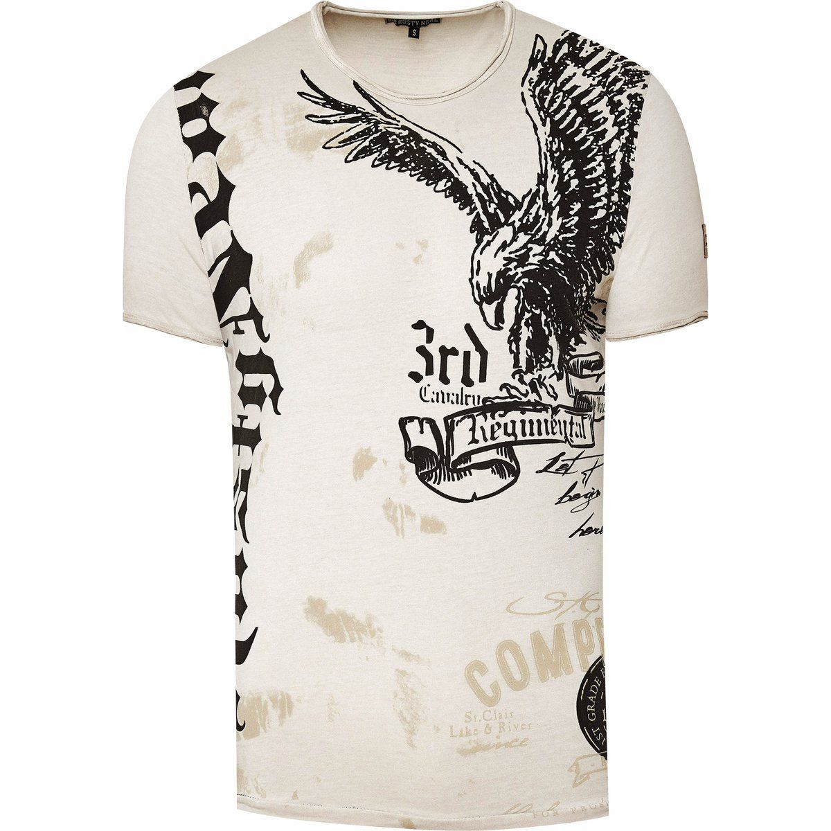 T-Shirt mit American Eagle Print