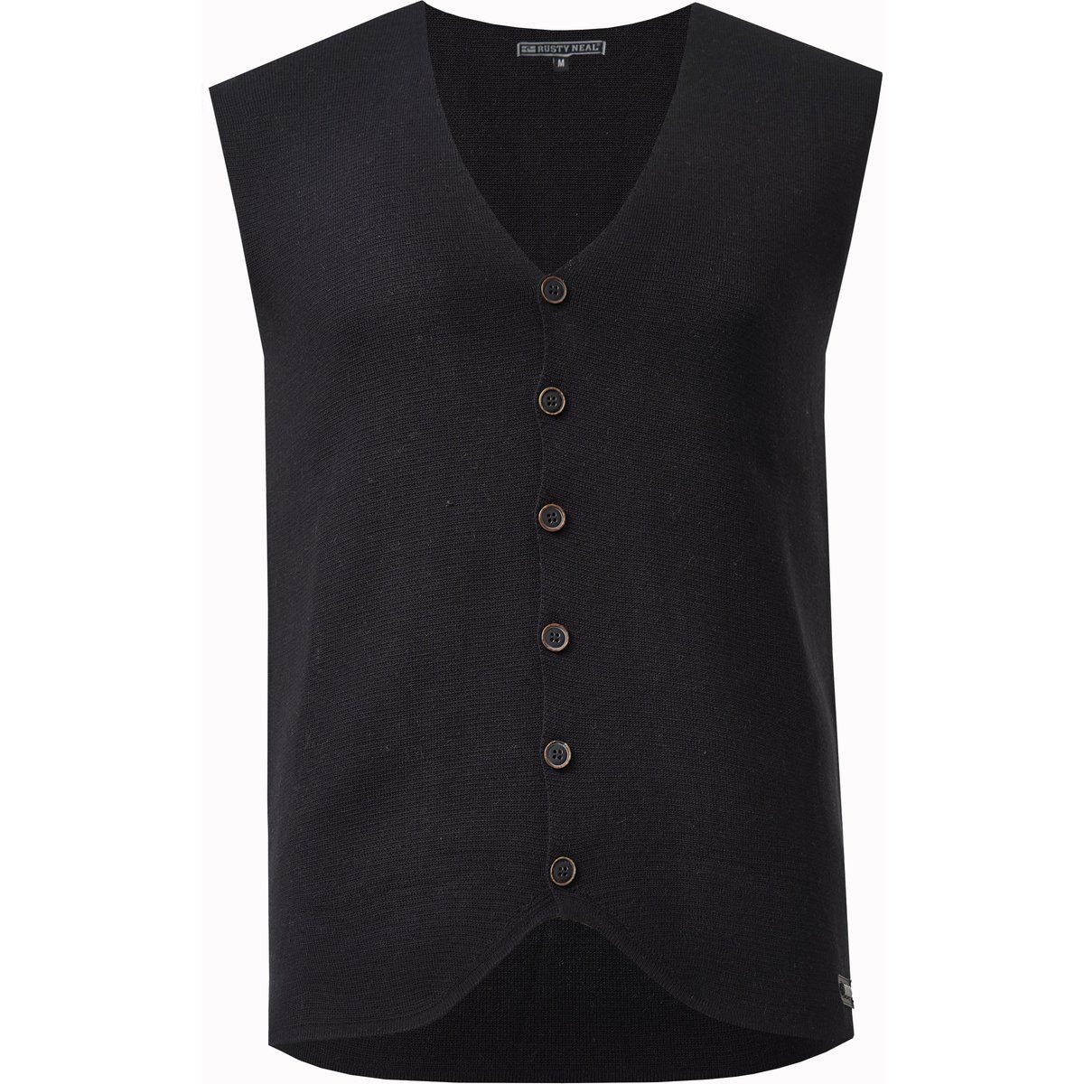 Herren Strickweste mit Knopfleiste