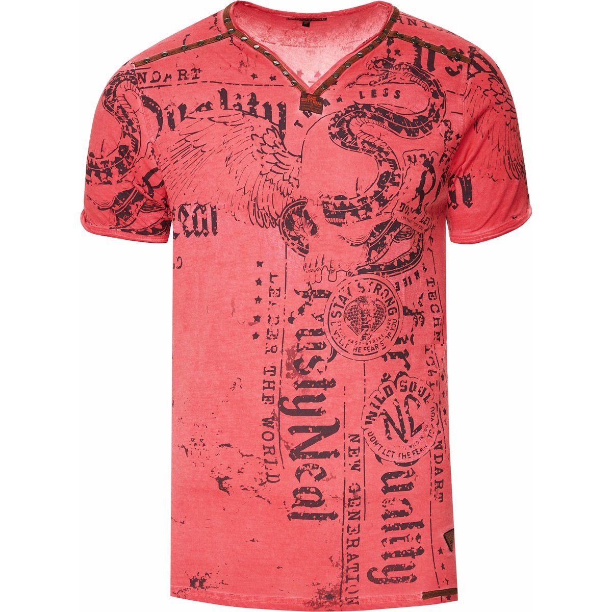 Slim Fit T-Shirt mit Grafikprint