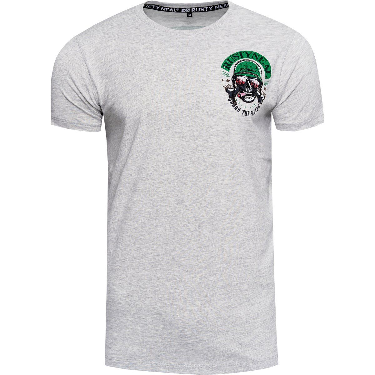 Heather Graues Biker Grafik T-Shirt