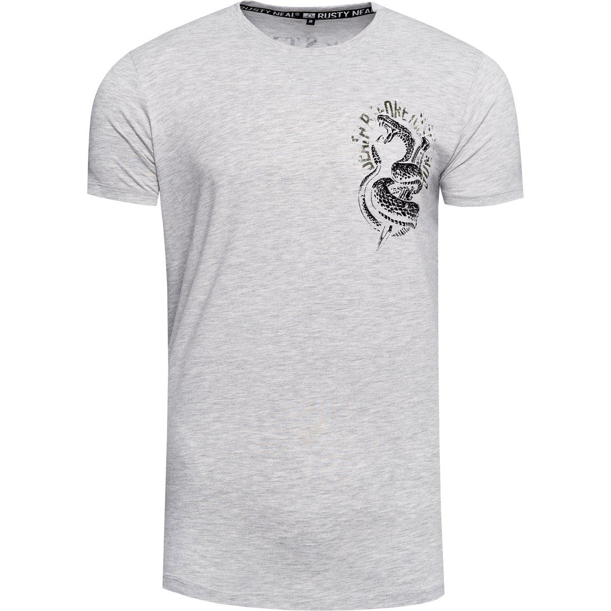 T-Shirt mit Schlangengrafik-Print