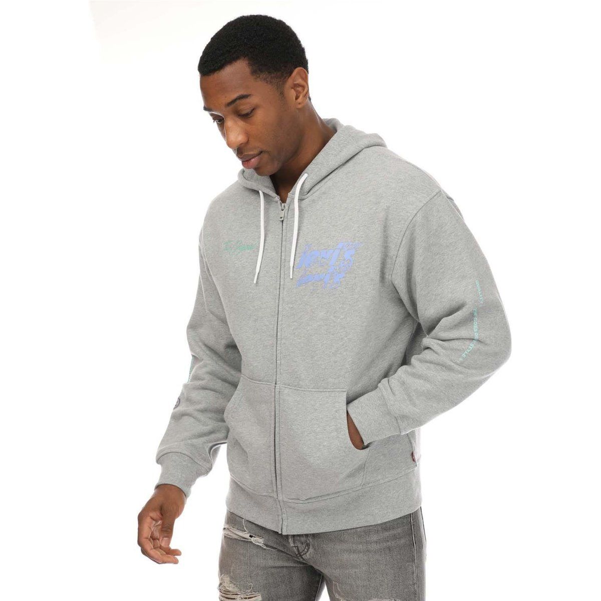 Herren Kapuzenpullover mit Grafikprint