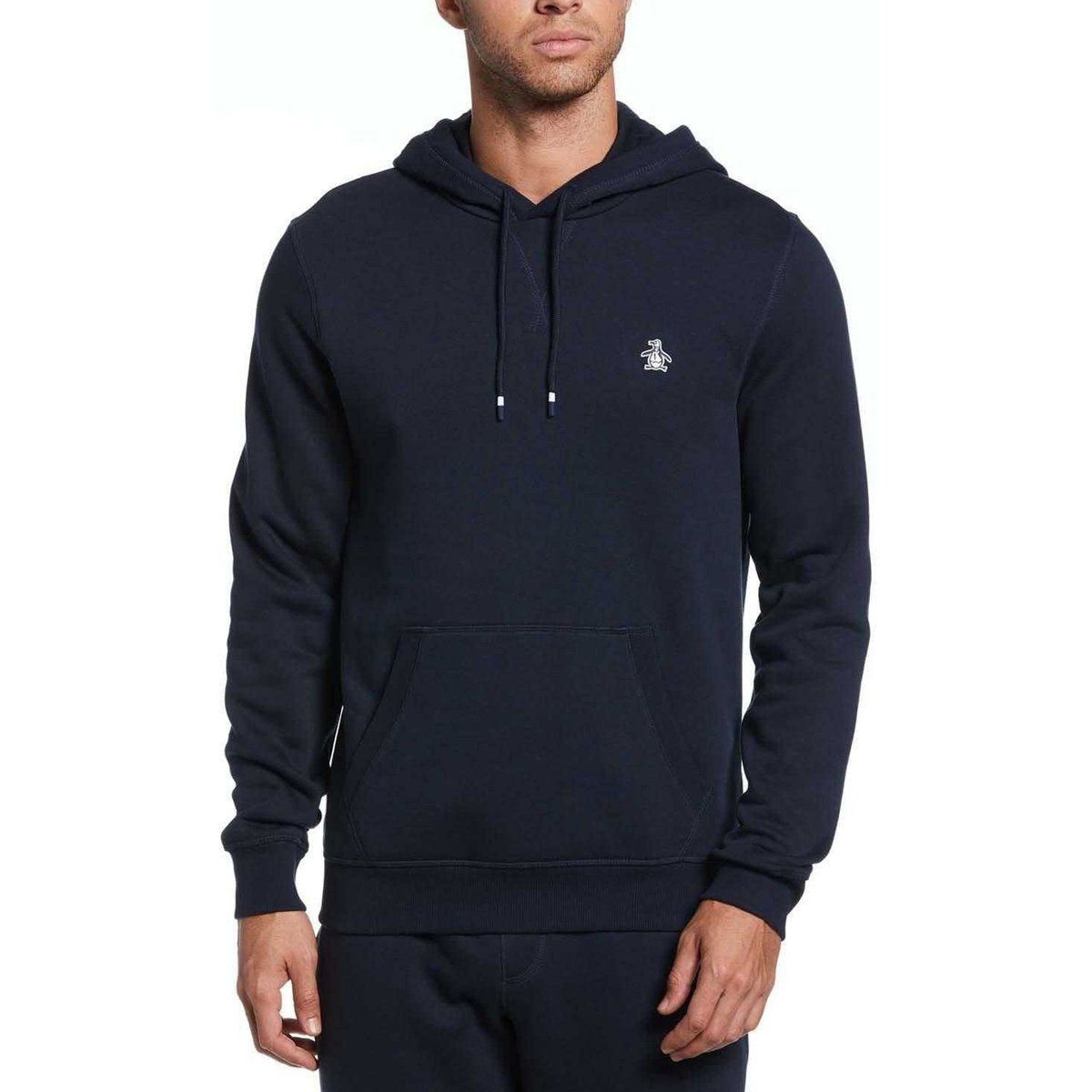 Herren Fleece-Kapuzenpullover zum Überziehen