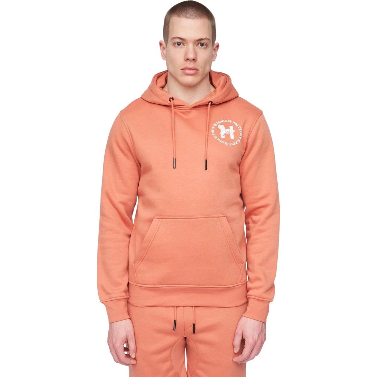 Herren-Pullover-Hoodie mit Logo