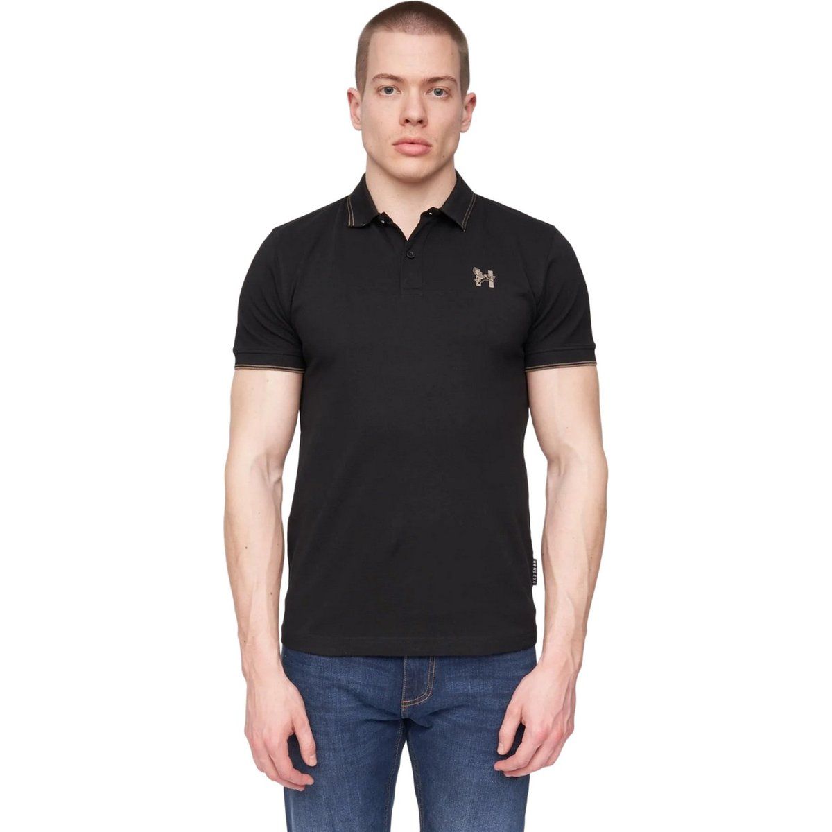 Herren Piqué Poloshirt mit klassischer Passform