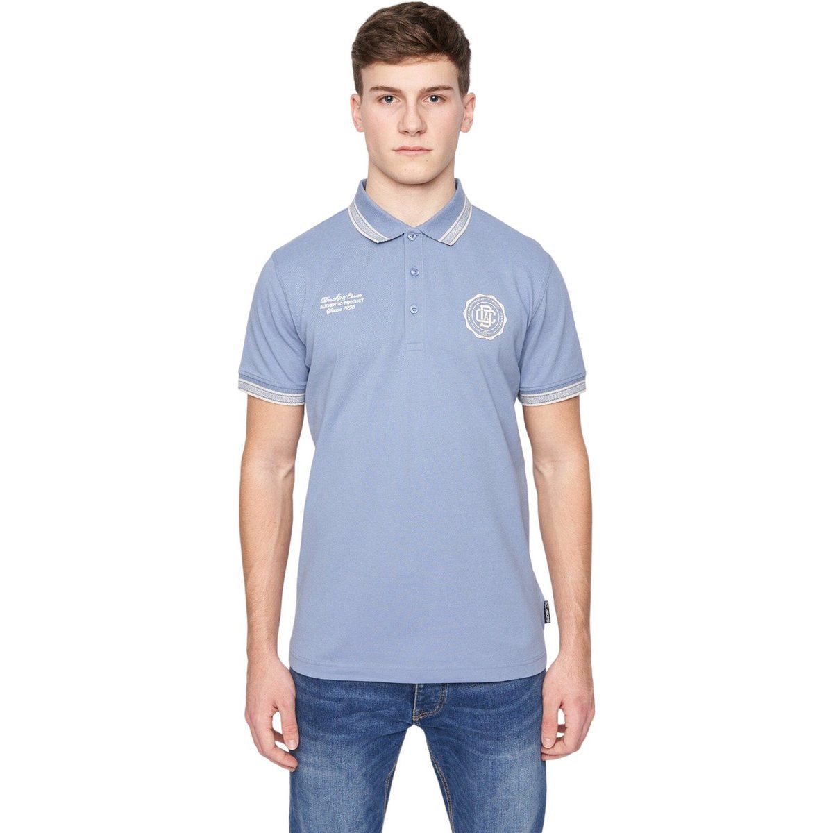 Herren Poloshirt aus Piqué mit Stickerei