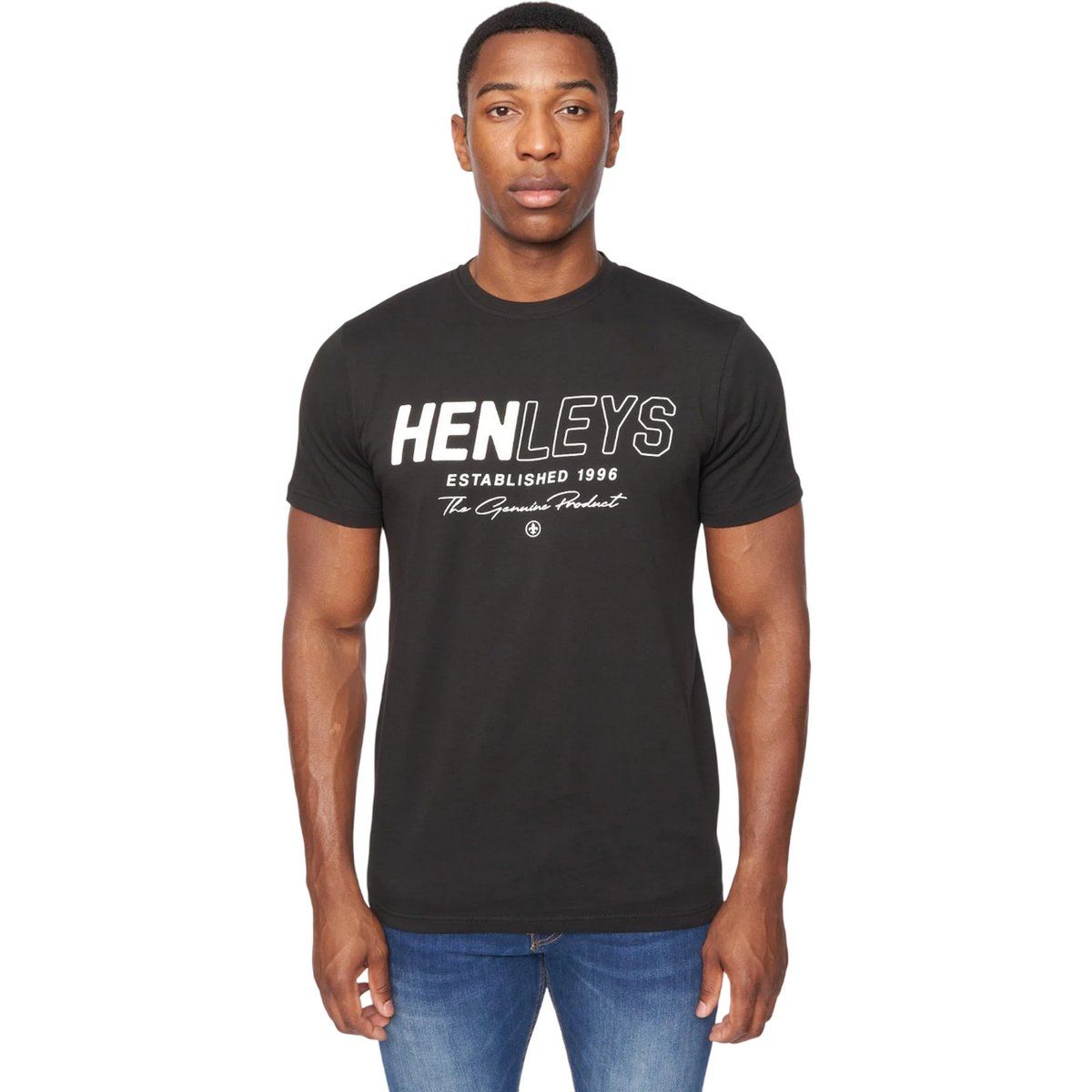Herren T-Shirt mit Grafikprint und Rundhalsausschnitt