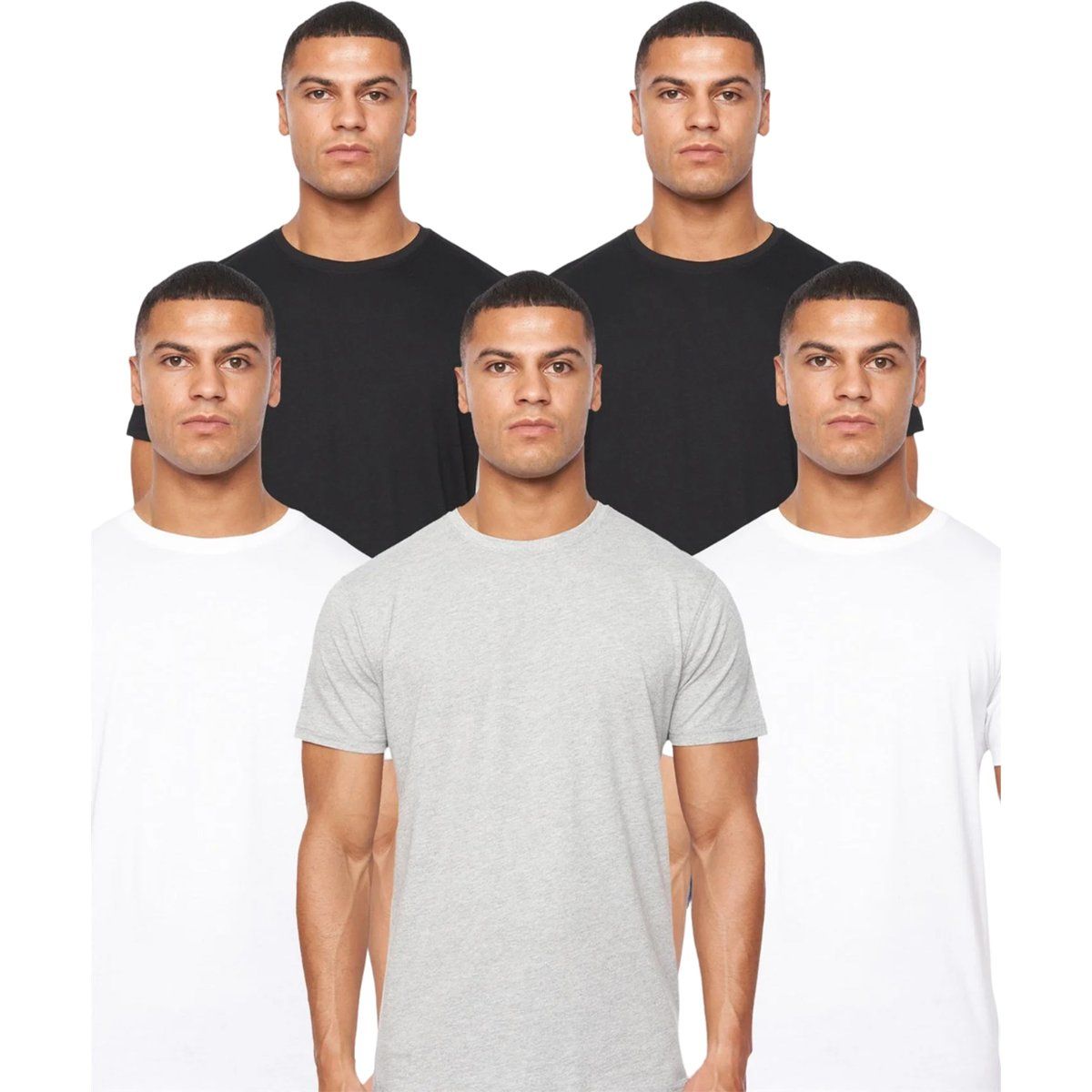 Herren T-Shirt mit Rundhalsausschnitt
