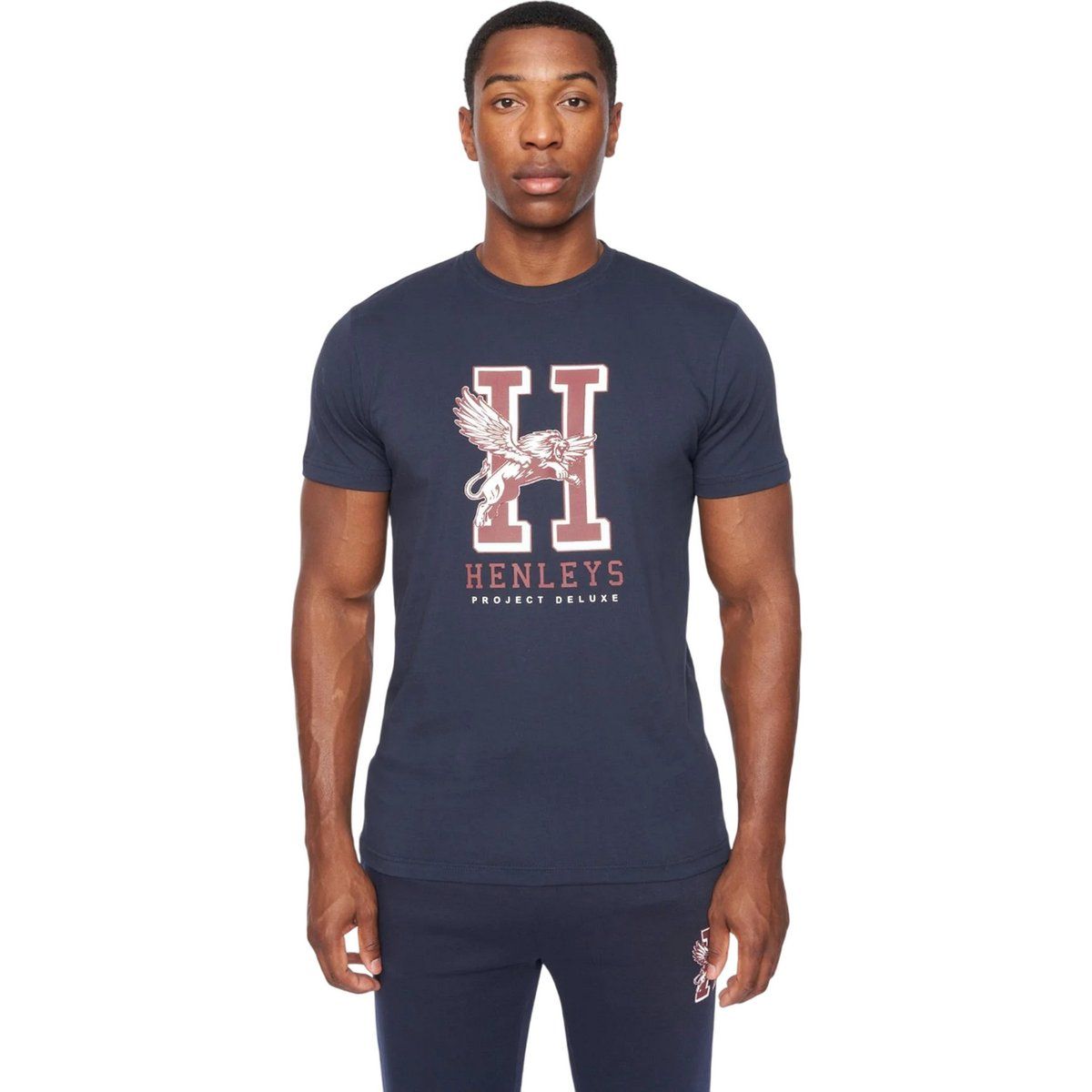 Herren T-Shirt mit Grafikprint und Rundhalsausschnitt