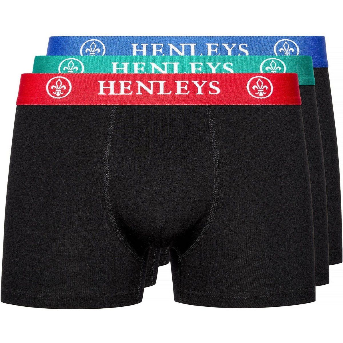 Herren Baumwollmischung Boxershorts 3er-Pack