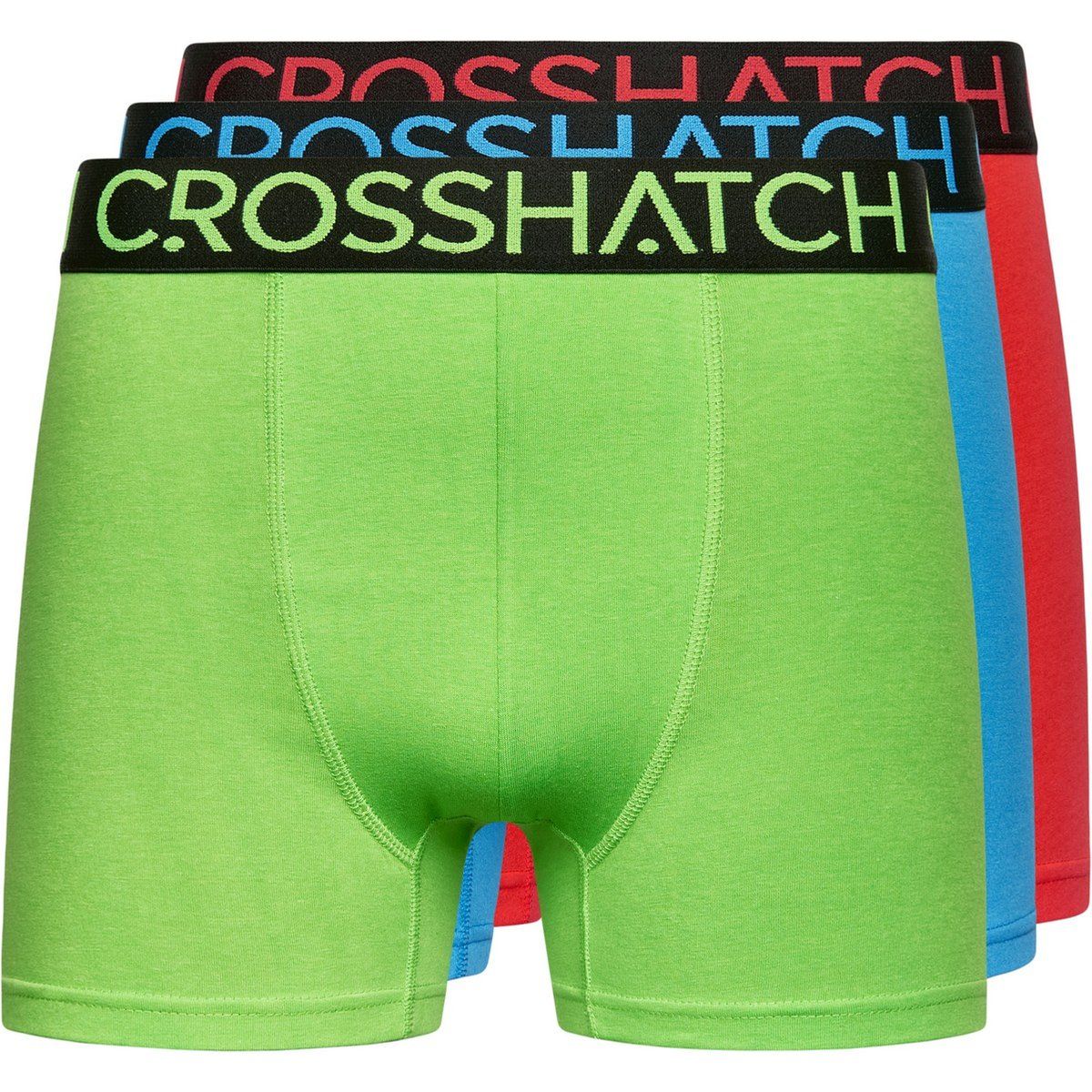 Herren Stretch Baumwoll Boxer Briefs Pack