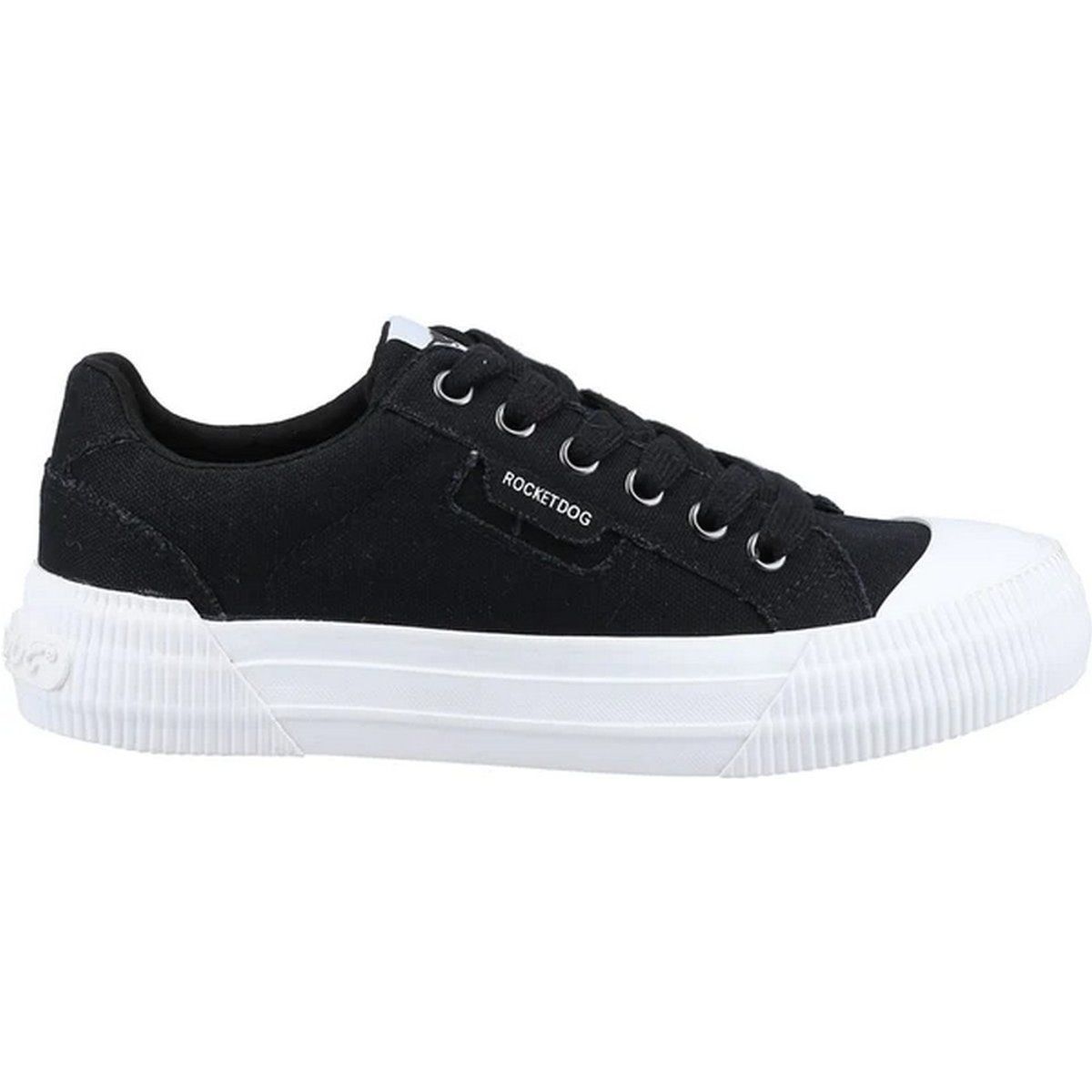 Rocket Dog - Damen Sneaker "Cheery 12A", Canvas (Schwarz)