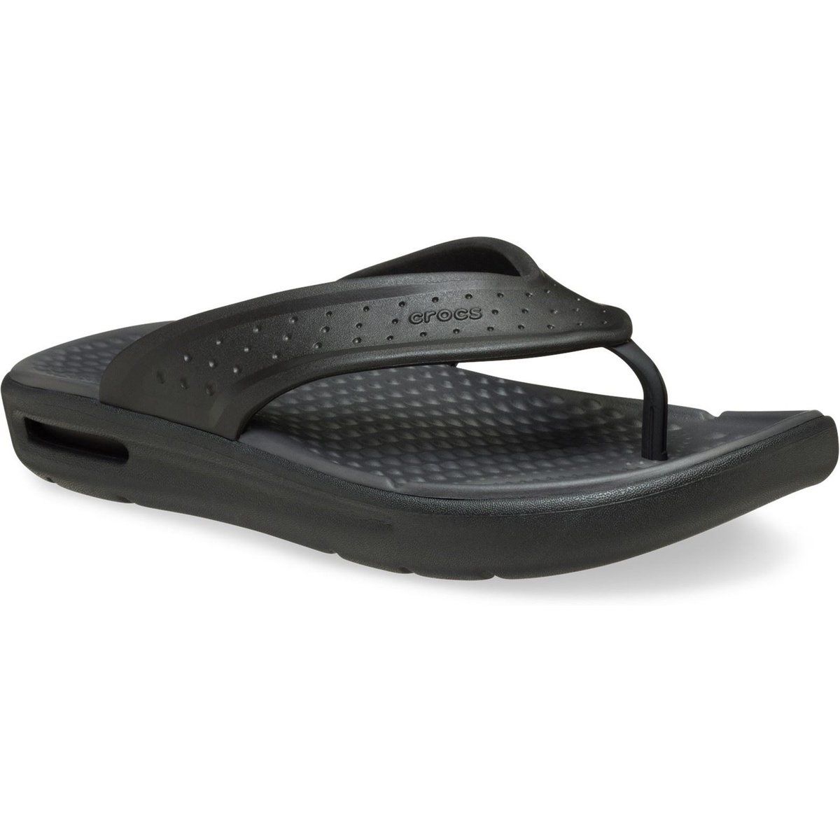 Crocs InMotion Flip Herrensandalen In Schwarz