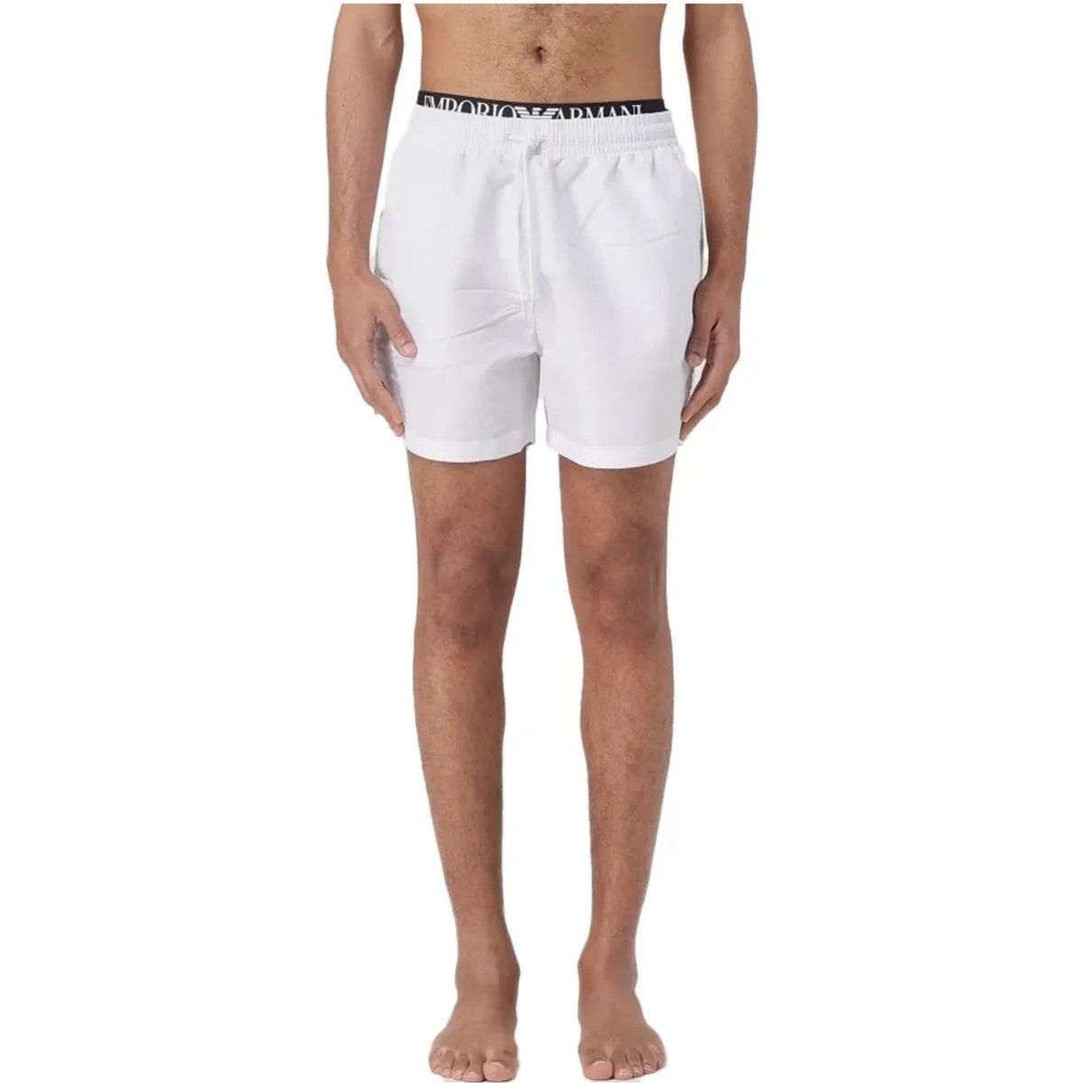 Klassische Herren-Badeshorts mit Logo